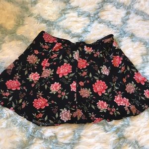 Forever 21 floral skirt size L